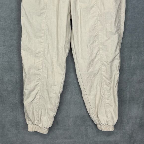 Wilo The Label Parachute Pants Womens Extra Small Tan Elastic Waist Jogger Gym - Picture 3 of 14